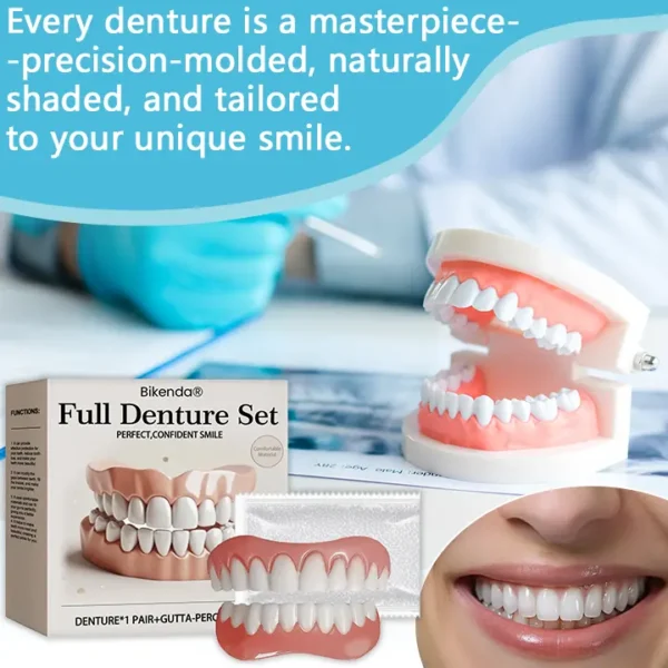 Bikenda® Official Store Advanced Full Denture Set