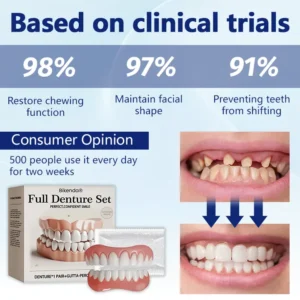 Bikenda® Official Store Advanced Full Denture Set