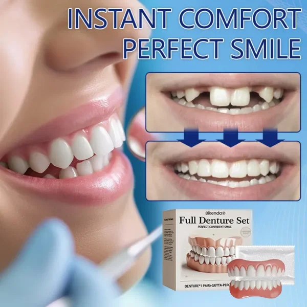 Bikenda® Official Store Advanced Full Denture Set