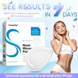 Ceoerty® GlucaLite GLP-1 Nano Microneedle Patch