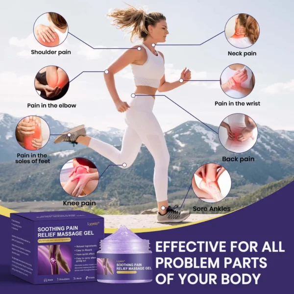 Lyyeto® Turmeric & Emu Oil Arthritis Soothing Pain Relief Massage