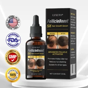 Lyyeto® FollicleBoost 5X Hair Growth Serum