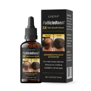 Lyyeto® FollicleBoost 5X Hair Growth Serum