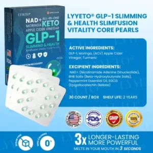 Lyyeto® GLP-1 Slimming & Health SlimFusion Vitality Core Pearls
