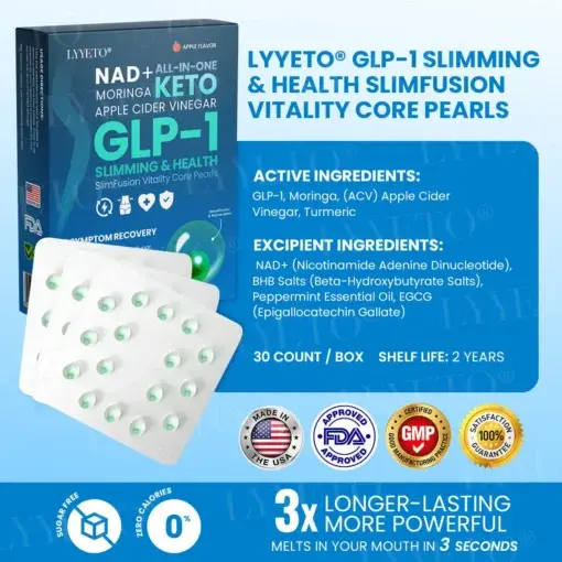 Lyyeto® GLP-1 Slimming & Health SlimFusion Vitality Core Pearls