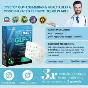 Lyyeto® GLP-1 Slimming & Health Ultra Concentrated Essence Liquid Pearls