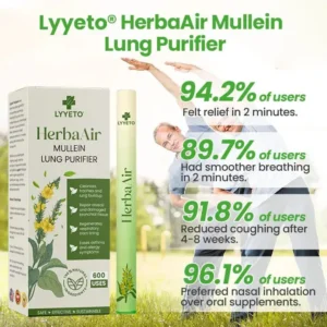 Lyyeto® HerbaAir Mullein Lung Purifier ACE 1