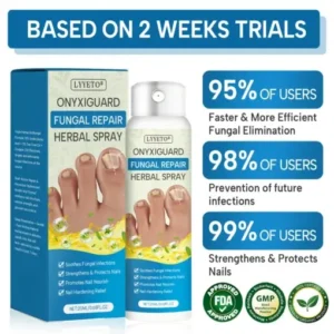 Lyyeto® OnyxiGuard Fungal Repair Herbal Spray