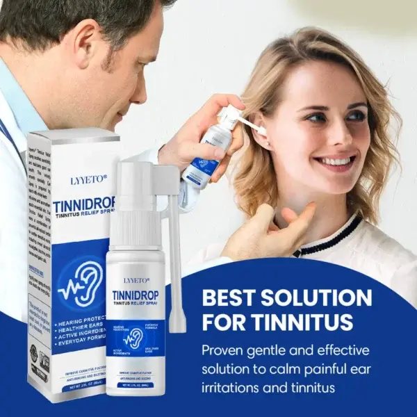 Lyyeto® TinniDrop Tinnitus Relief Spray