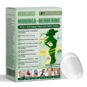 Official Store | ☀️☀️Lyyeto® Moringa Berberine + NAD+ 10-in-1 Nano Microneedle Patch(Just once a day, visible changes in 7 days)
